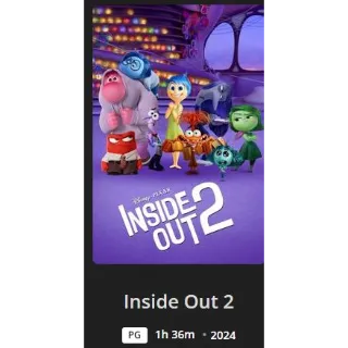 Inside Out 2 HD/MA *229HI3