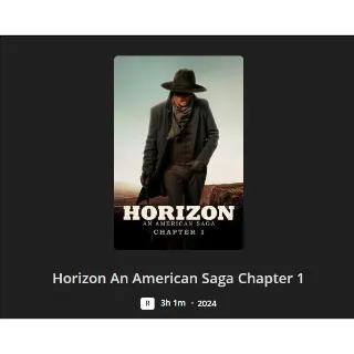 Horizon An American Saga chapter 1 HD/MA *149HHS1