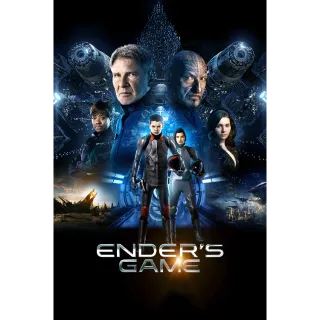 Ender's Game  HD/Vudu *J19102528