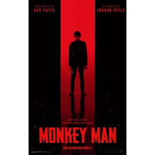 THE MONKEY MAN 4k/MA