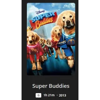 Super Buddies HD/MA *J20952738