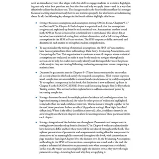 Statistics for the Behavioral Sciences Fourth Edition