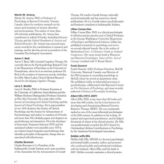 Current Psychotherapies 