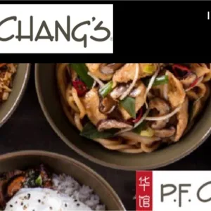 P.F. Chang’s $40.00 E-Gift card