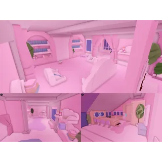 Adopt me cutecore preppy friendly house build