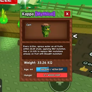 huge kappa grow a garden