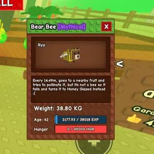 huge bear bee grow a garden