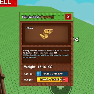 huge sand snake grow a garden