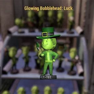Glowing Luck Bobblehead