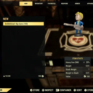 100 Big Gun Bobbleheads