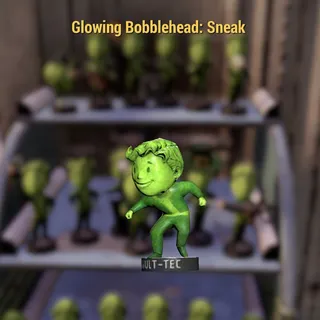 Glowing Sneak Bobblehead