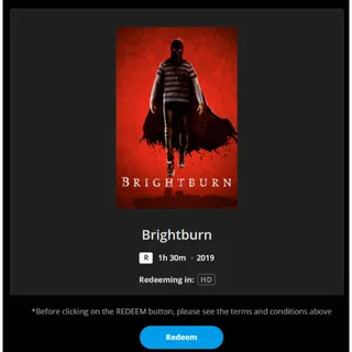 Brightburn (HDX MA US Code) [Instant] (Shows 4K in iTunes]