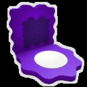 Purple wavy hive skin