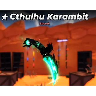 Cthulhu Karambit Knife Murder Duels (Cheap/ Cheapest)