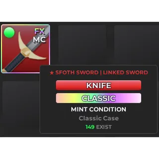 SFOTH SWORD / LINKED SWORD KNIFE CHEAP / CHEAPEST (nice for classic fits classinesss :D)