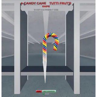 CANDY CANE / TUTTI FRUTTI KNIFE