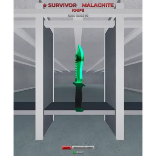 SURVIVOR / MALACHITE KNIFE SI CHEAP
