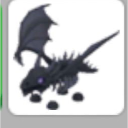 Pet Adopt Me Shadow Dragon In Game Items Gameflip - how much robux is a shadow dragon in adopt me