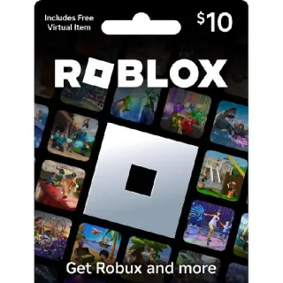 Roblox $10 Gift Card - Global Use