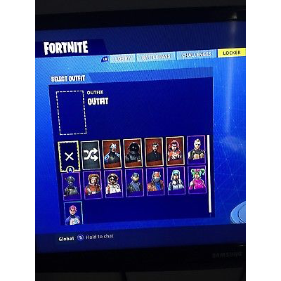 fortnite account with some skins and 3250 v bucks - fortnite v bucks account