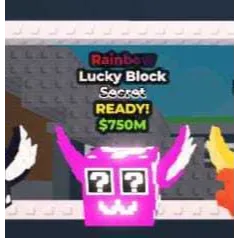 Lucky block secret raimbow