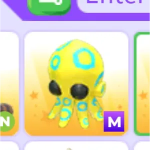 Mega Blue Ring Octopus
