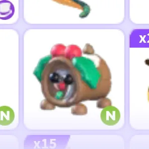 NEON yule dog