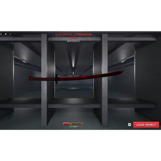 ww crimson katana - Sniper Duels