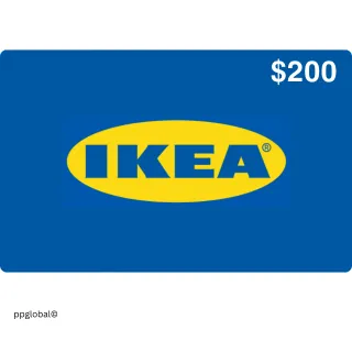 $200.00 USD IKEA GIFT CARD