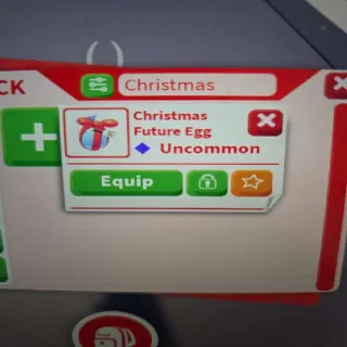 Christmas Future Egg