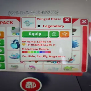 Mega FR Winged Horse