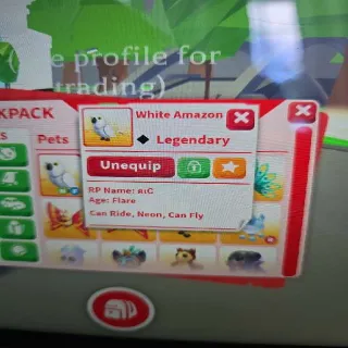 Neon FR White Amazon