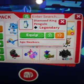 Diamond King Penguin