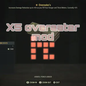 x5 overeater mod