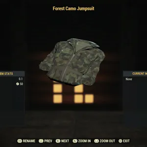 forest camo jumpsuit