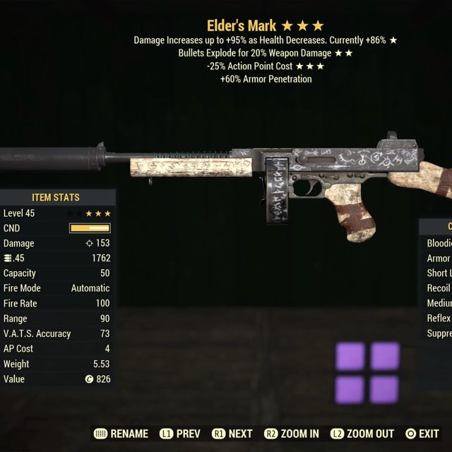 Weapon | be25 elders mark - Game Items - Gameflip