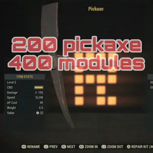 200 pickaxe
