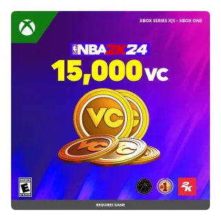 NBA 2K24: 15,000 VC - Xbox One, Xbox Series X|S