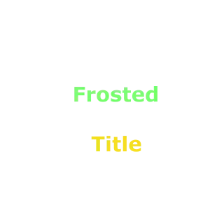 Brawlhalla Frosted Title