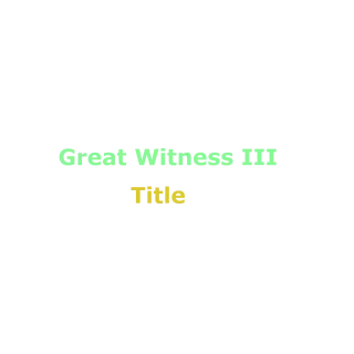 Brawlhalla Title Great Witness III