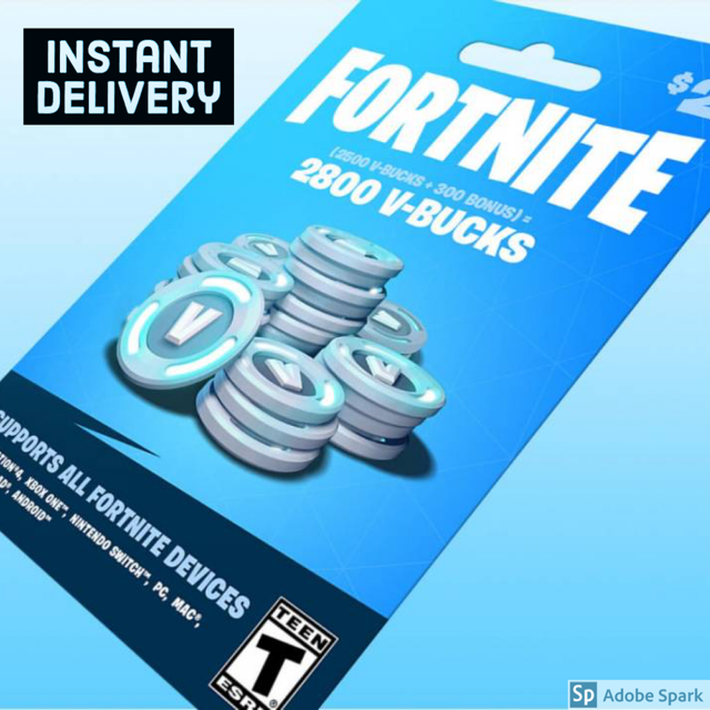 Code | Code | 2800 Vbucks AUTO - In-Game Items - Gameflip