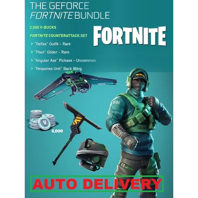 フォートナイト Counterattack set クーポン Fortnite 2000 V-BUCKS + Counterattack Key | AUTO DELIVERY #1