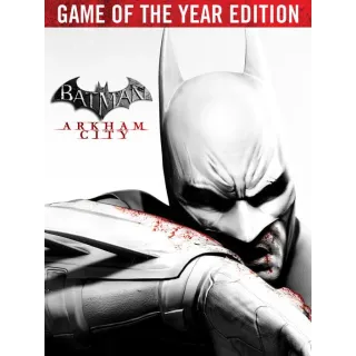 Batman: Arkham City - Game of the Year Edition (Instant Delivery)