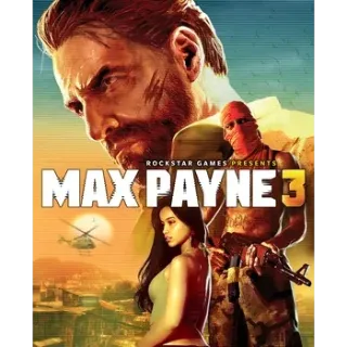 Max Payne 3 ROCKSTAR GAMES ONLY (Instant Delivery)