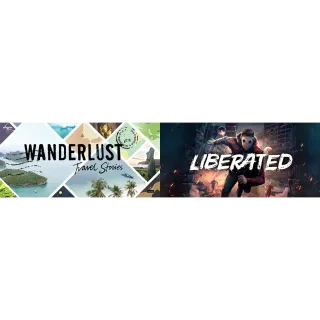 2 Games in 1 Liberated + Wanderlust: Travel Stories GOG KEY (Instant Delivery)