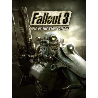 Fallout 3: Game of the Year Edition (Instant Delivery)