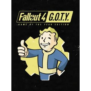 Fallout 4 GOTY & Fallout 3 GOTY 2 in 1 (Instant Delivery)