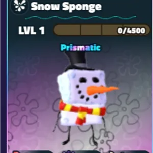 SBTD Snow Sponge