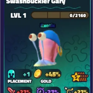 X4 Swashbuckler Gary