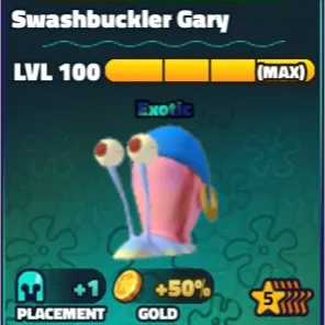 5* Swashbuckler Gary